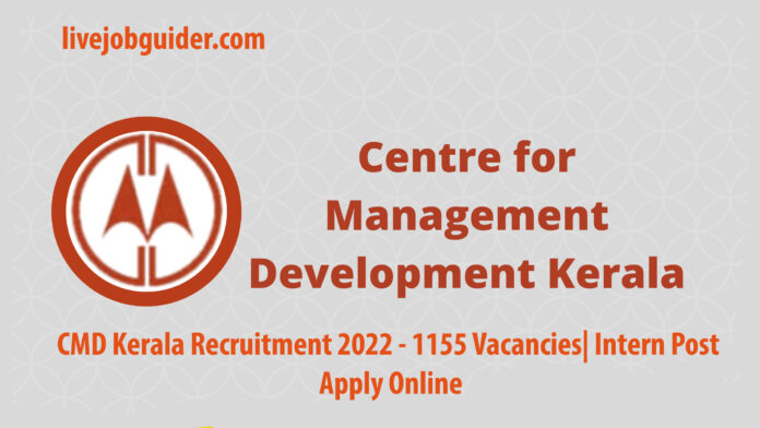 cmd-kerala-Recruitment 2022